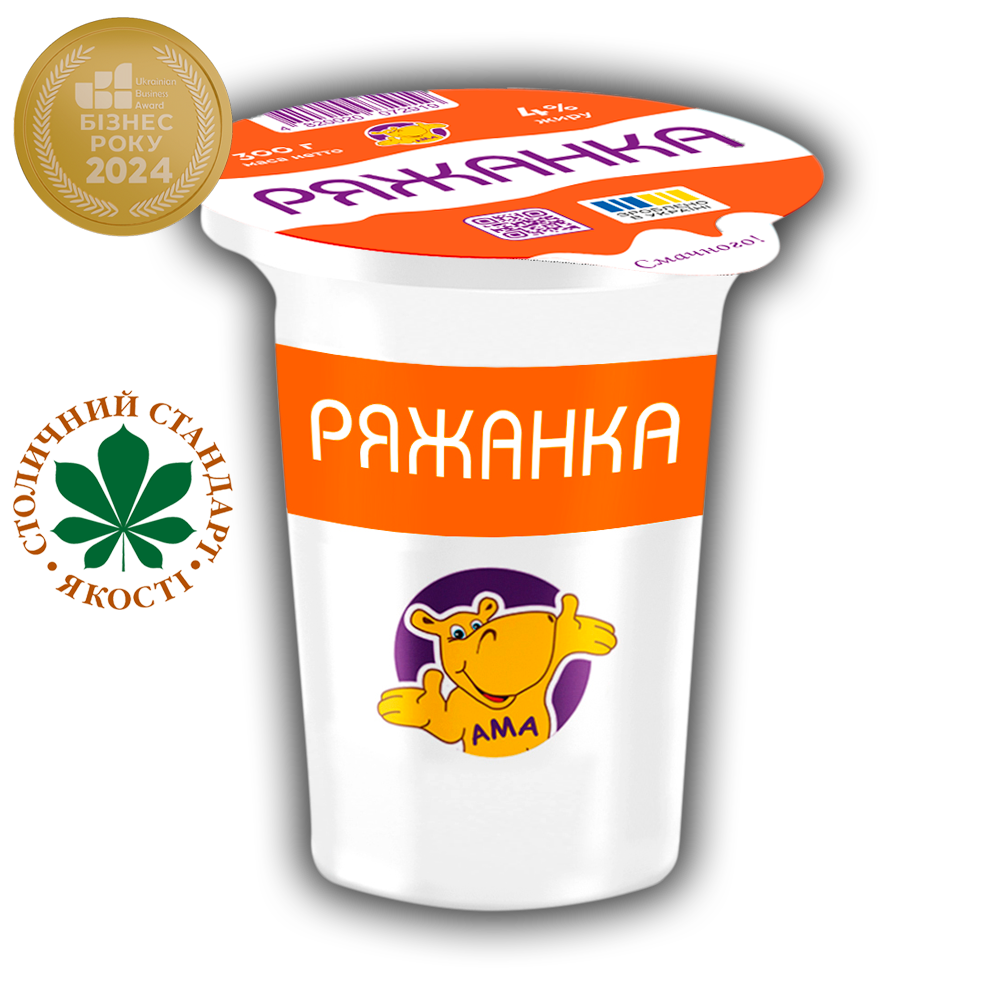 Ряжанка 4,0% жиру