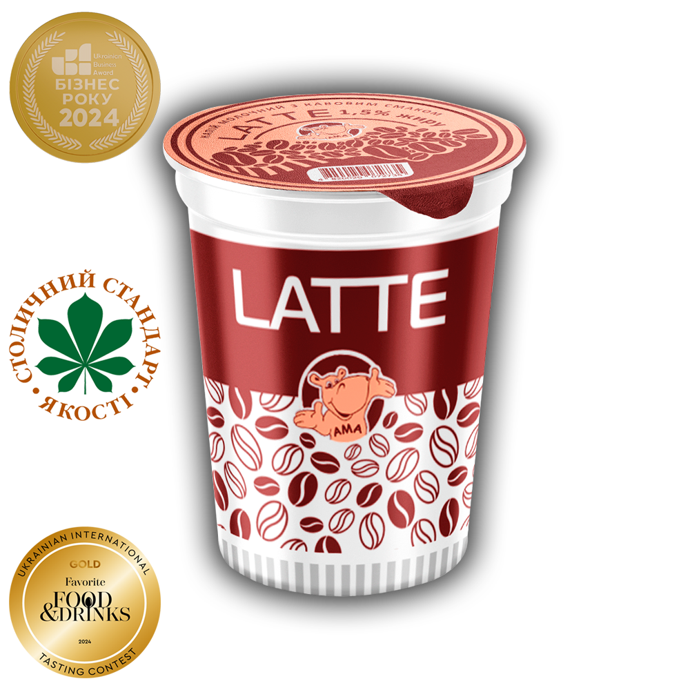 Напій молочний з кавою «Latte» 1,5% жиру