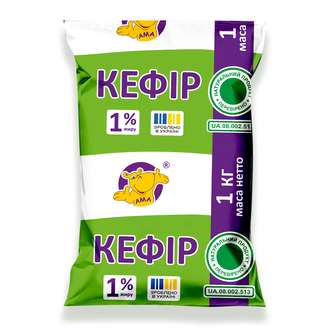 Кефір 1% жиру